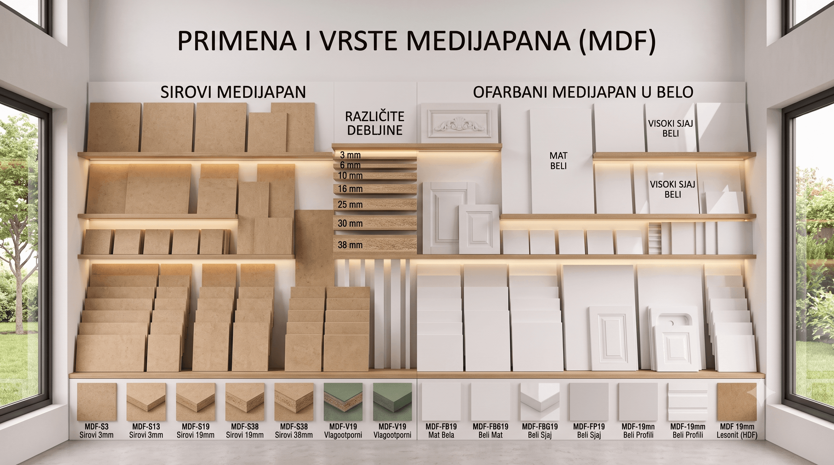 HDF / MDF