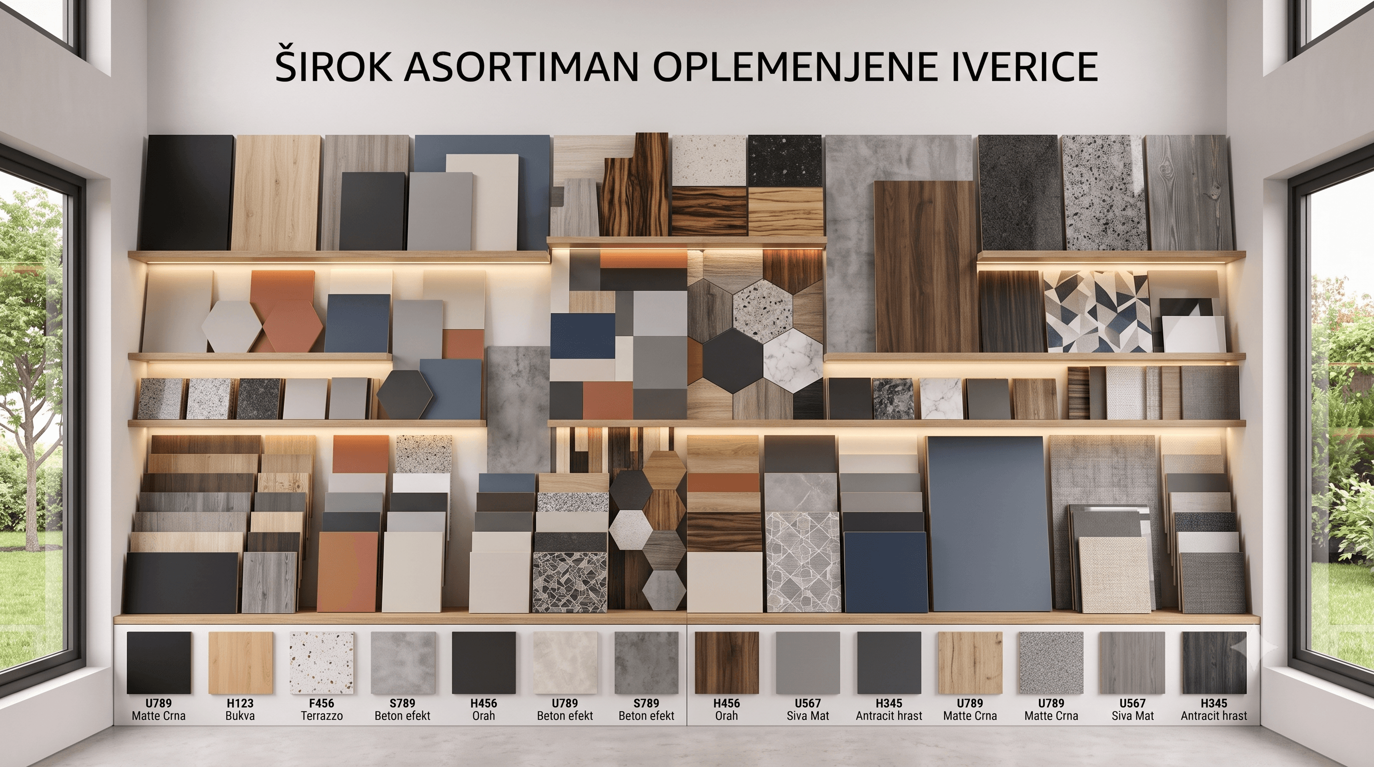 Oplemenjena iverica